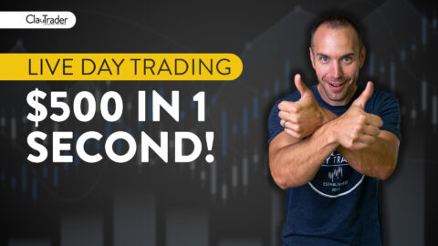 [LIVE] Day Trading | Mind Boggling - $500 in 1 second!