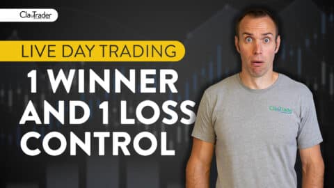 [LIVE] Day Trading | 1 Winner and 1 Loss Control Mode