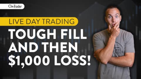 [LIVE] Day Trading | Tough Fill and Then $1,000 Loss!